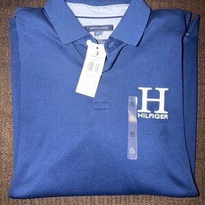 Tommy Hilfiger Men's Navy Polo Shirt